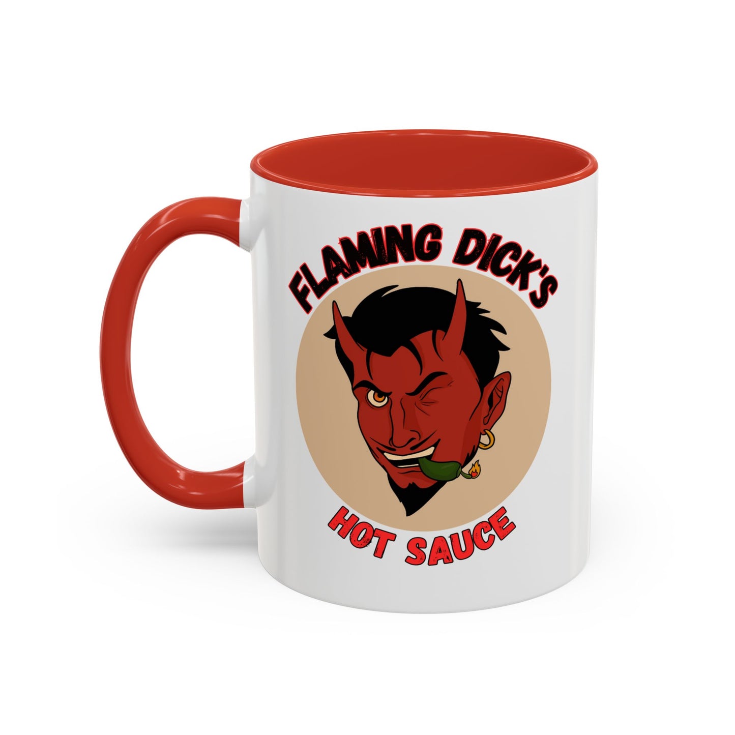 Flaming Dick's Accent Mug